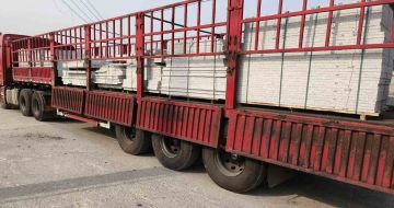 三门峡 白麻荔枝面外墙干挂，工厂装车日常