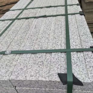 三门峡 白麻花岗岩直行盲道石，盲条，地铺石