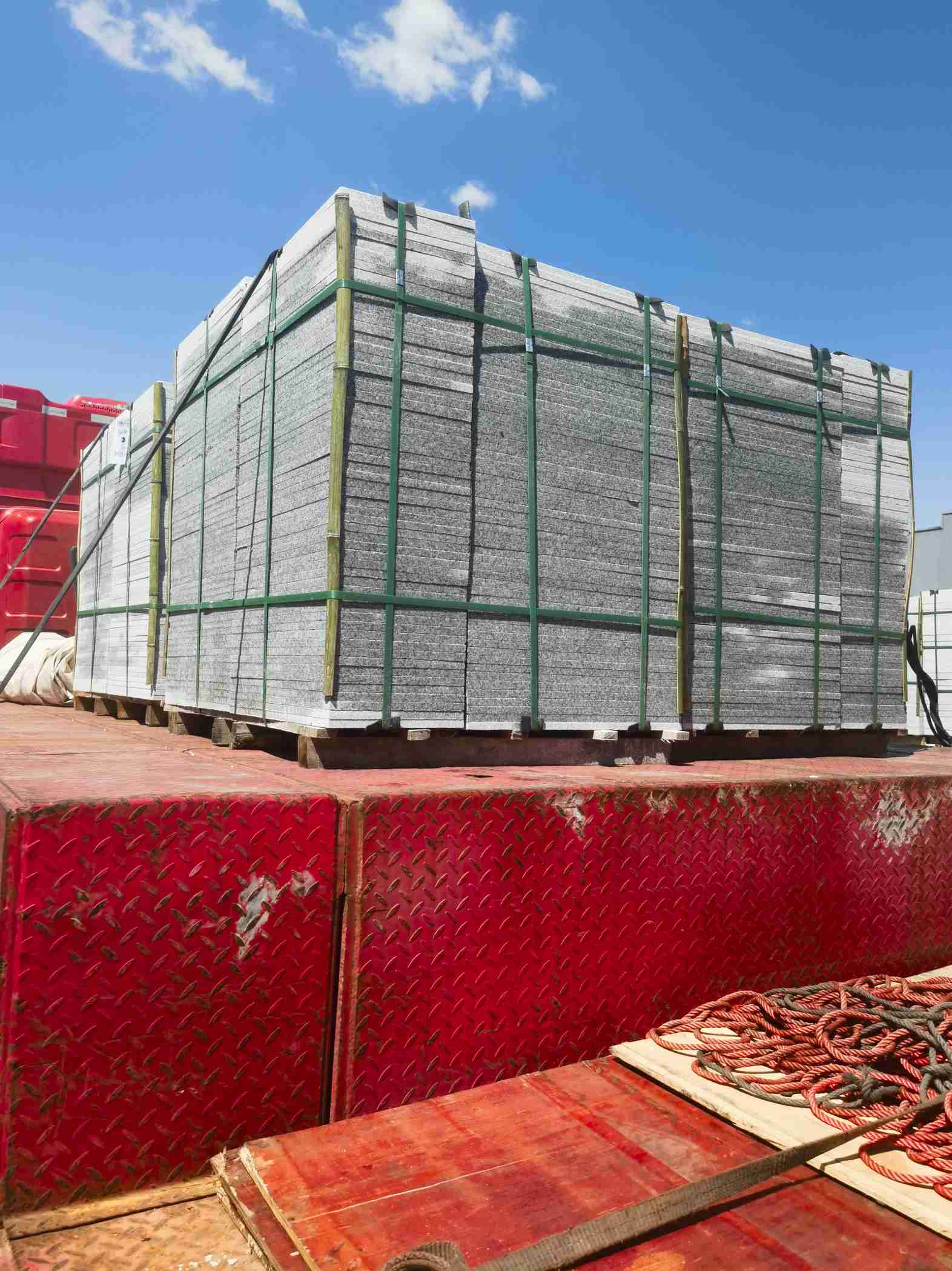 三门峡 芝麻白火烧规格板地铺石300*600/600*600