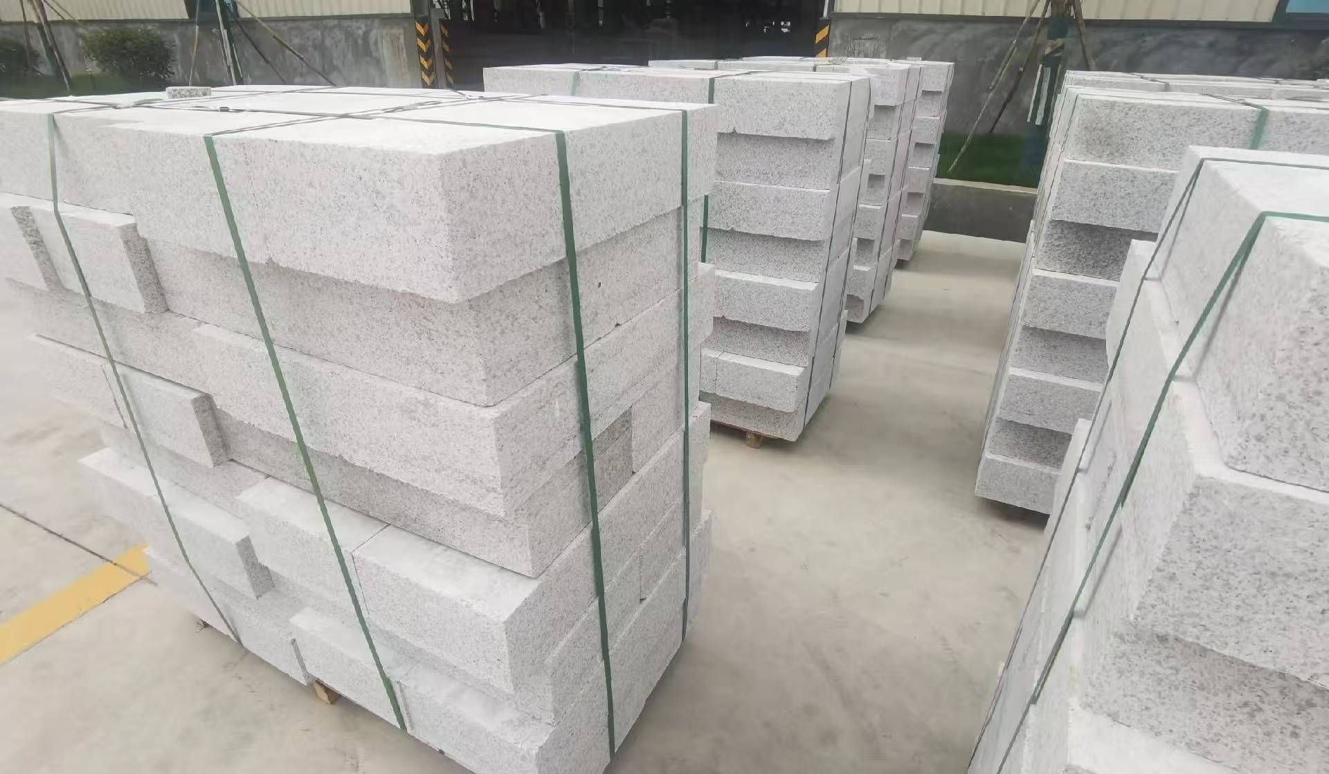 三门峡 白麻花岗岩路沿石，立缘石，平缘石，路牙石，道牙石，马路牙子等