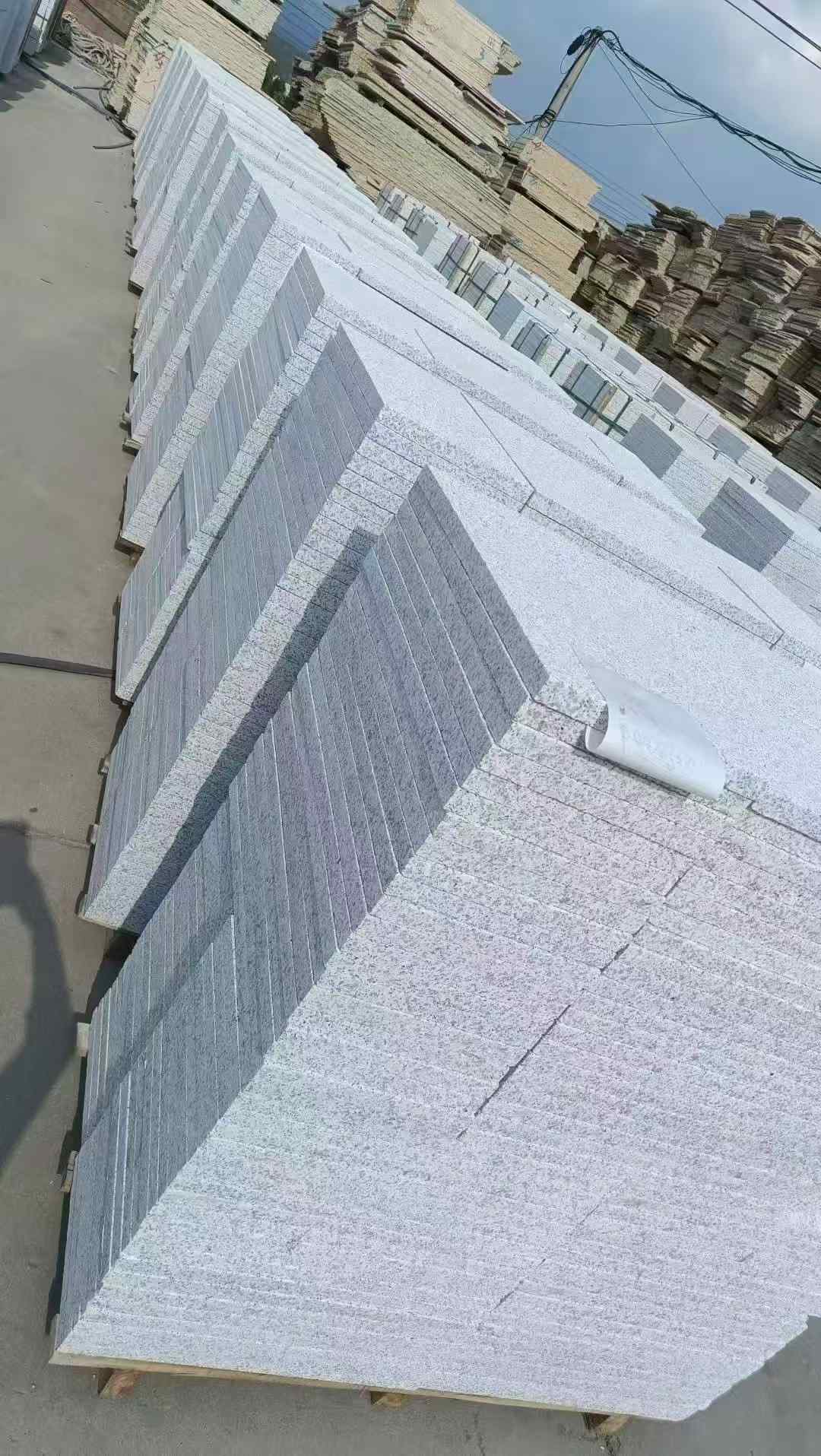 三门峡 白麻荔枝面花岗岩地铺石